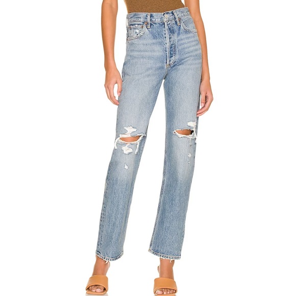Agolde Denim - Agolde 90s Pinch Waist Jeans in Rule
